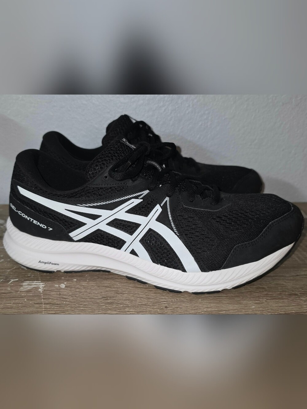 ASICS GEL-Contend 7 Running Shoes Sneakers w/ AmpliFoam Men's 12 Extra Wide